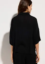 Kort strandbluse i lett viskose, bonprix