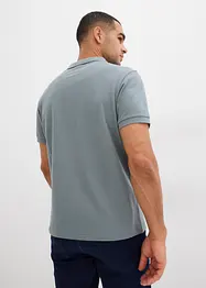 Piké-poloskjorte i ren bomull, Slim Fit, kortermet, bonprix