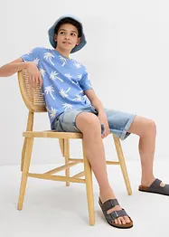 Denimshorts med stretch, Loose Fit, bonprix