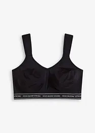 Trenings-BH med middels støtte, bonprix