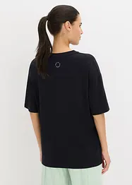 Oversized treningstopp med bomull, hurtigtørkende, bonprix