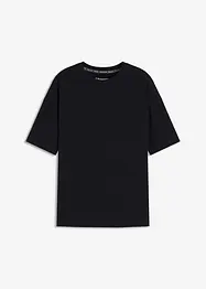 Oversized treningstopp med bomull, hurtigtørkende, bonprix