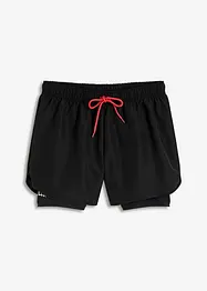 2-i-1-treningsshorts i ultralett materiale, bonprix