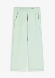 Behagelig capri-treningsbukse med vide ben, bonprix