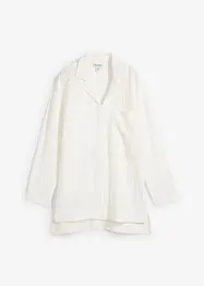 Skjortebluse i lett viskosemiks, bonprix