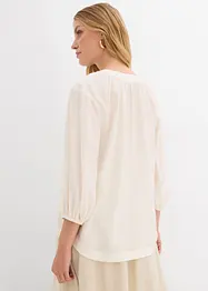 Oversized bluse av myk viskosemiks, bonprix