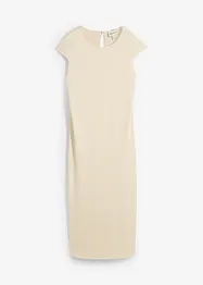 Midikjole i strikket look, bonprix