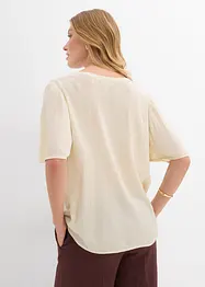 Blusetunika med vingeermer, bonprix