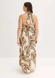 Halterneck kjole i A-fasong, bonprix