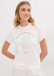 T-skjorte med motivtrykk, bonprix