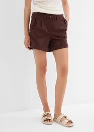 Shorts i twill med høy midje, bonprix