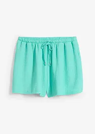 Pull on-shorts i strukturert krepp, bonprix