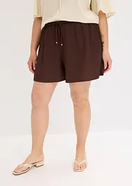 Pull on-shorts i strukturert krepp, bonprix