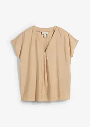 Blusetunika i lett viskosemiks, bonprix