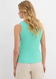 Singlet med økologisk bomull (2-pack), bonprix