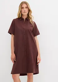 Skjortekjole i 100% bomull, bonprix
