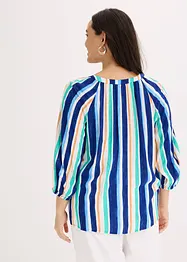 Bluse i strukturert viskose, bonprix