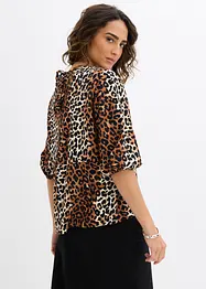Bluse i lett viskosemiks, bonprix