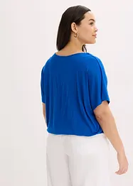 Oversized topp i myk viskosemiks, bonprix