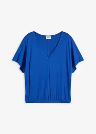Oversized topp i myk viskosemiks, bonprix