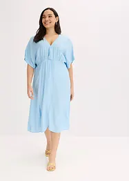 Crinkle tunikakjole, bonprix