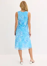 Midikjole med mesh, bonprix