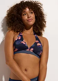 Halterneck-bikinioverdel, bonprix