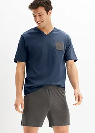 Shorty-pyjamas med bomull (4-delt sett), bonprix