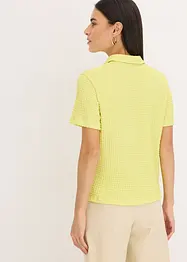 Trikotbluse med struktur, bonprix
