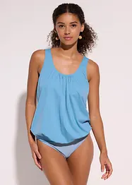 Tankini topp i vid modell, bonprix
