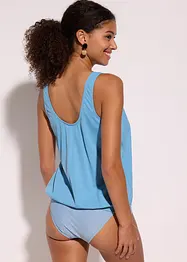 Tankini topp i vid modell, bonprix