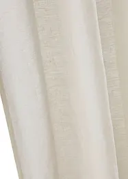 Gardin i bomull- og linmiks (1-pack), bonprix