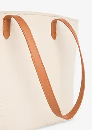 Shopper i kanvas, bonprix