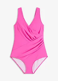 Shape-badedrakt i omslagslook, middels formende, bonprix