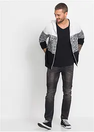 T-skjorte med V-hals (3-pack), bonprix