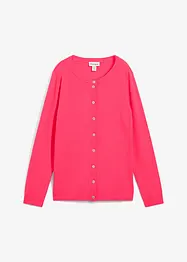 Cardigan med rund hals, bonprix