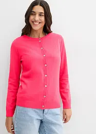 Cardigan med rund hals, bonprix