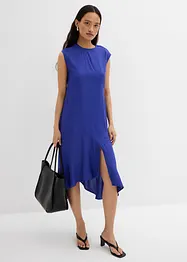 Asymmetrisk midikjole av fin viskose, bonprix