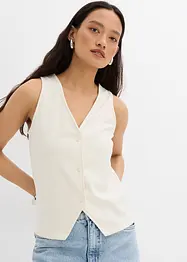 Vest av behagelig Punto di Roma-materiale, bonprix