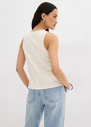 Vest av behagelig Punto di Roma-materiale, bonprix