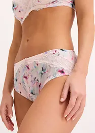 Truse med høy midje og fin glans (2-pack), bonprix