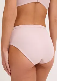 Truse med høy midje og delikat broderi, bonprix