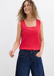 Lang singlet i 100% bomull, bonprix