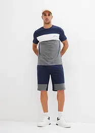 T-skjorte og trikot-bermudashorts (2-delt sett), bonprix