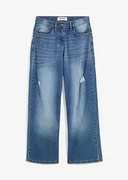 Wide Leg-jeans Mid Waist, bonprix