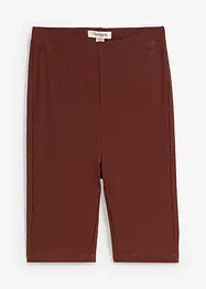 High Waist-sykkelbukse av ribbet jersey, bonprix