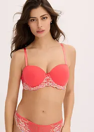 Balconette-BH med flerfargede blonder, bonprix