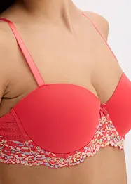 Balconette-BH med flerfargede blonder, bonprix