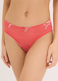 Brazilian-truse med flerfargede blonder (2-pack), bonprix