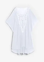 Transparent strandtunika i viskose, bonprix